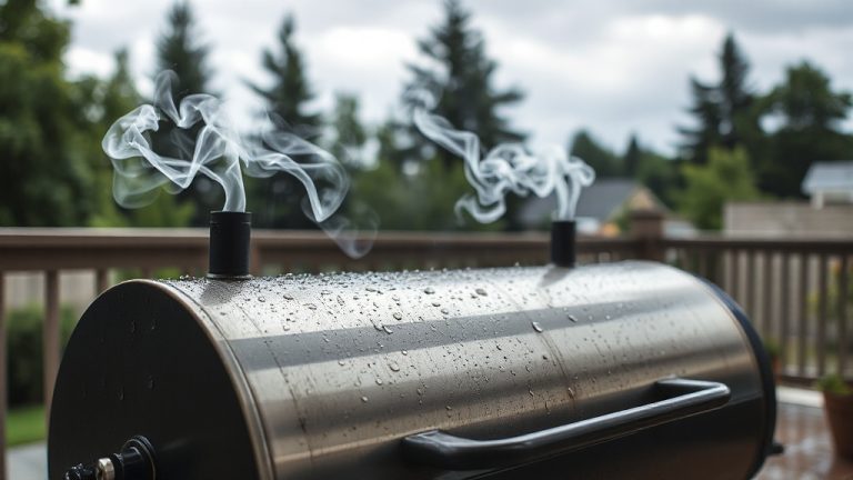 Can You Use Your Smoker in the Rain