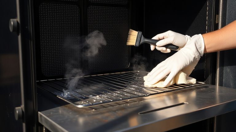 how do you clean an electric smoker