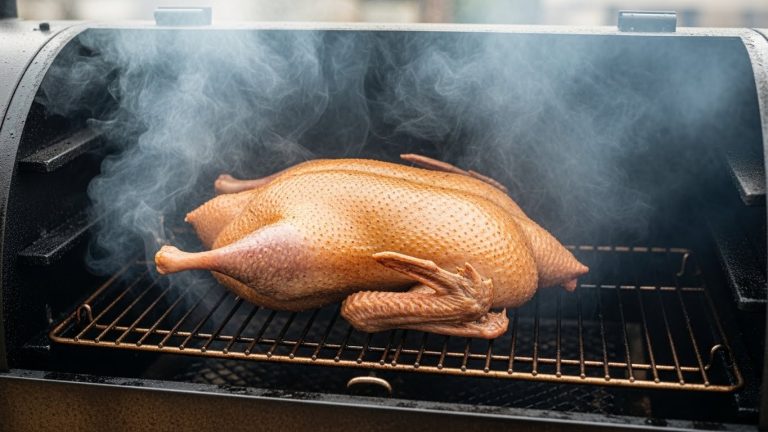 how to smoke a duck