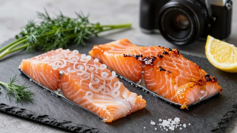 cold versus hot smoked salmon