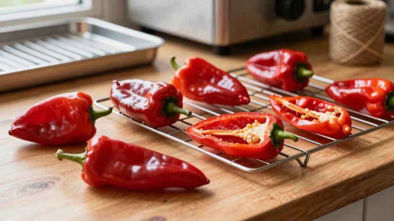 dehydrate cayenne peppers properly