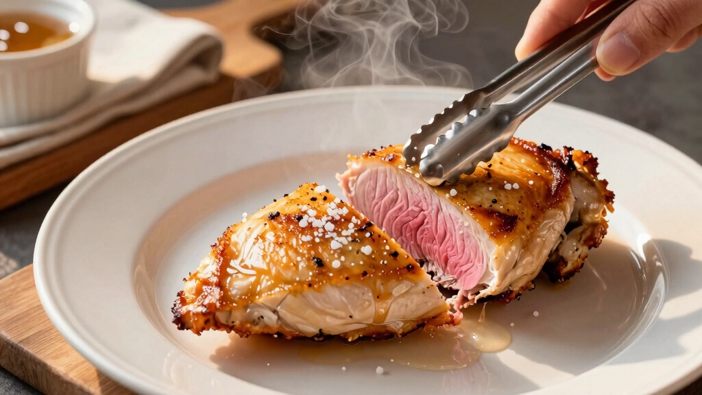 gently reheat smoked chicken