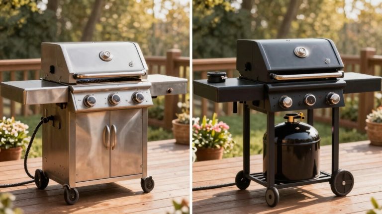 natural gas versus propane grilling