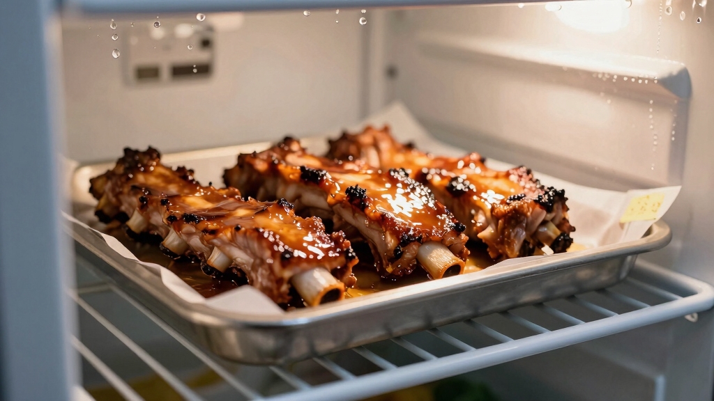 refrigerated ribs safe storage