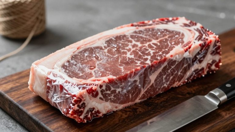 freeze raw brisket safely