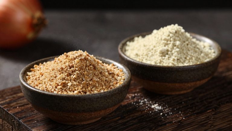 granulated onion versus powder
