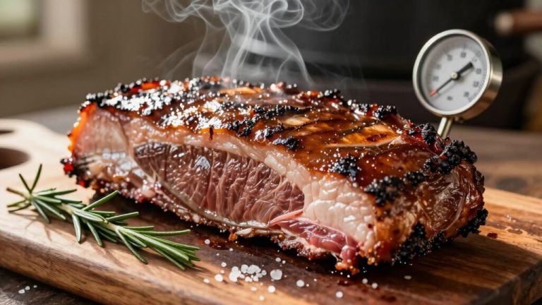 smoke six pound brisket 8 hours
