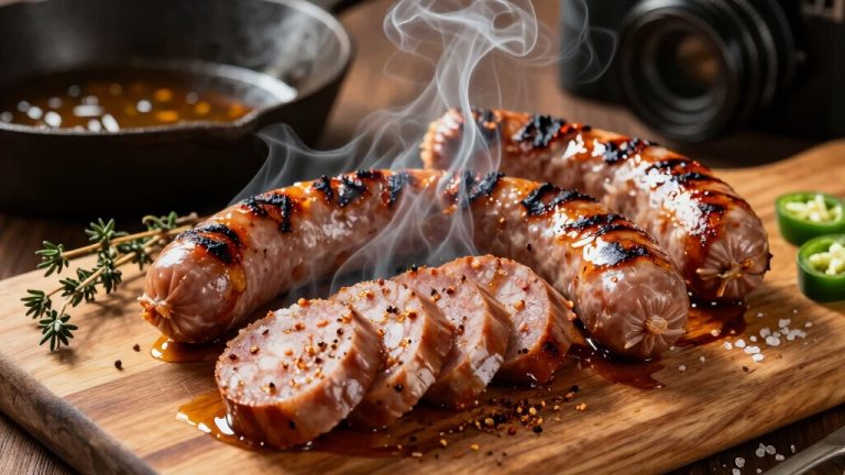 smoky texas barbecue sausage