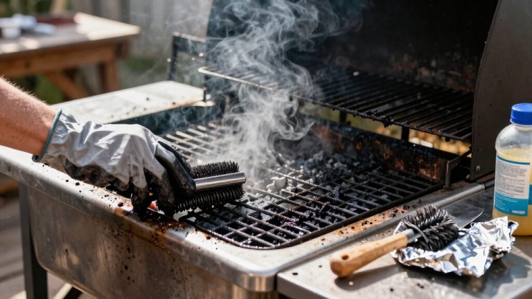 clean and maintain smoker