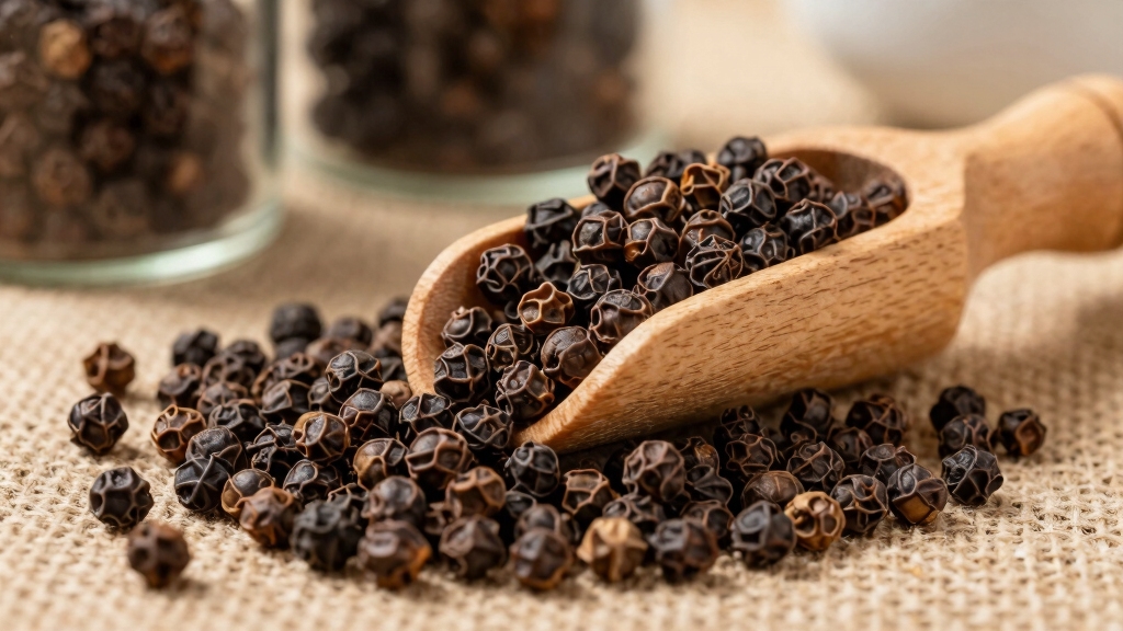 coarse 16 mesh black pepper