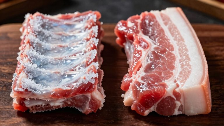frozen vs fresh rib quality