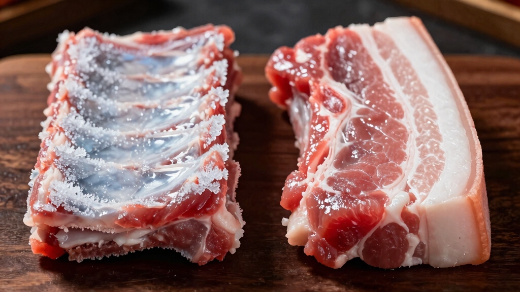 frozen vs fresh rib quality