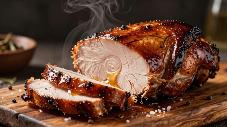 smoke turkey breast up or down