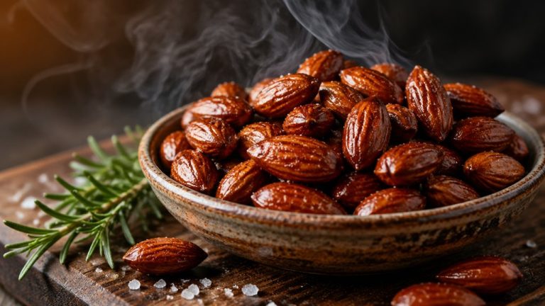 smoked crunchy salted almonds