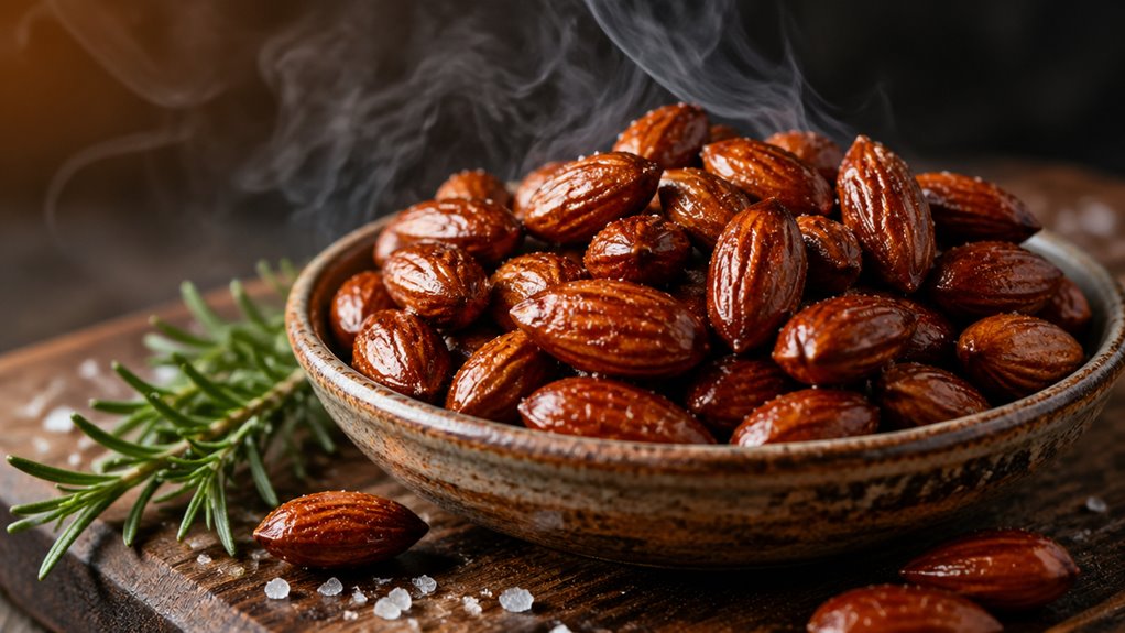 smoked crunchy salted almonds