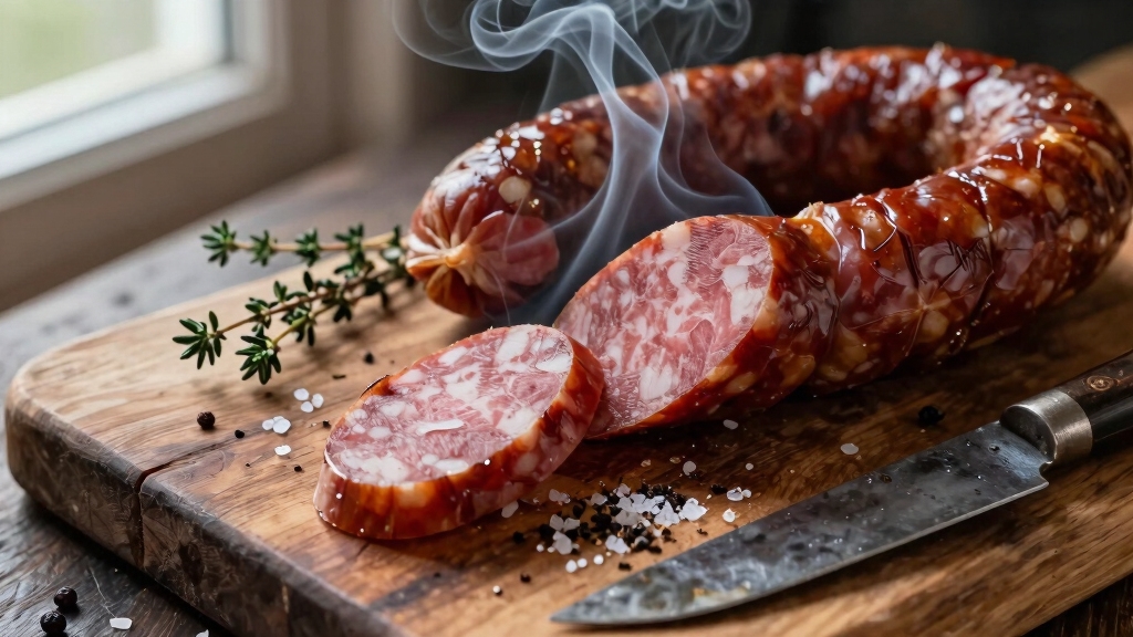 smoking venison sausage using cold