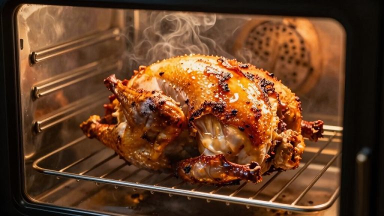 whole chicken in smoker