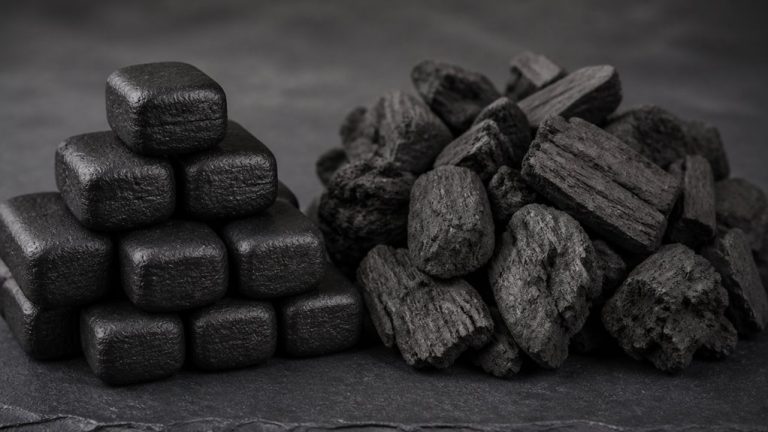briquettes versus lump charcoal