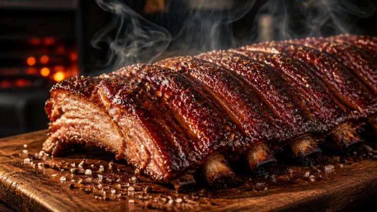 smoky sweet pellet grilled ribs