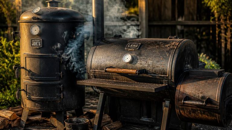 vertical versus horizontal smoker