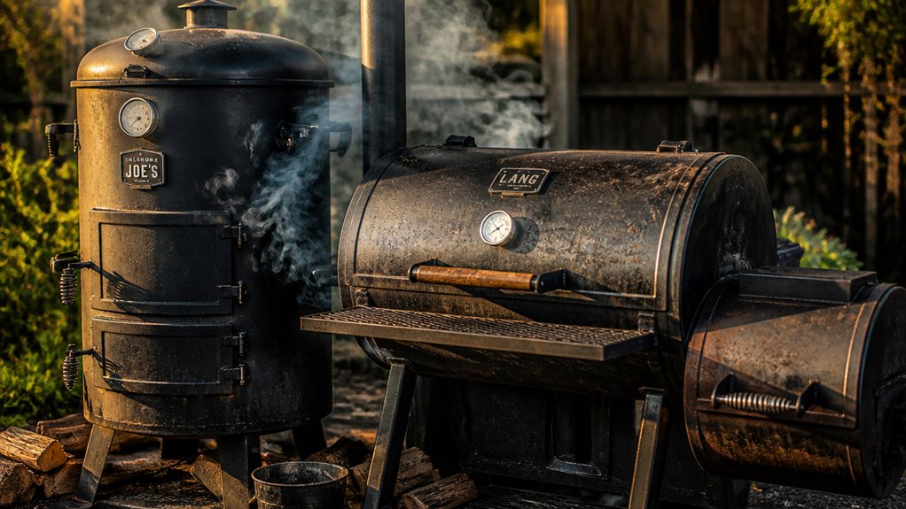 vertical versus horizontal smoker
