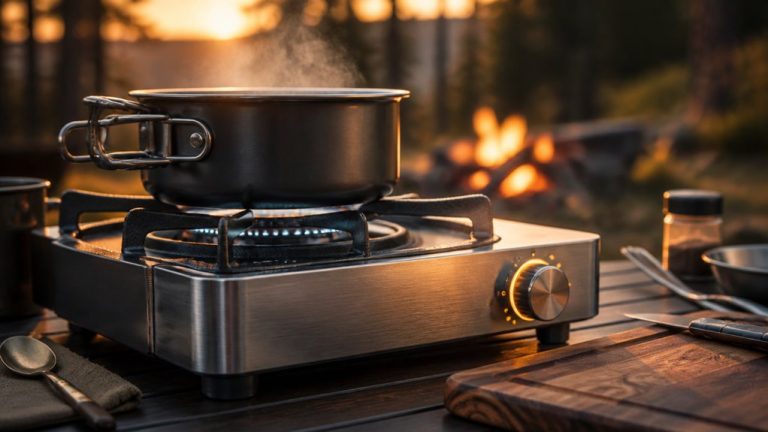 compact portable propane grill