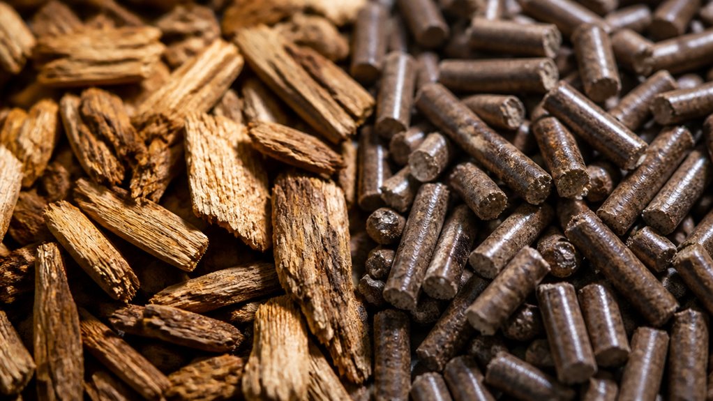 fuel type chips vs pellets