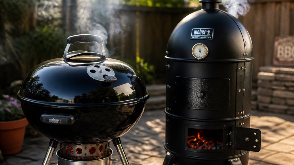 kettle versus bullet smoker