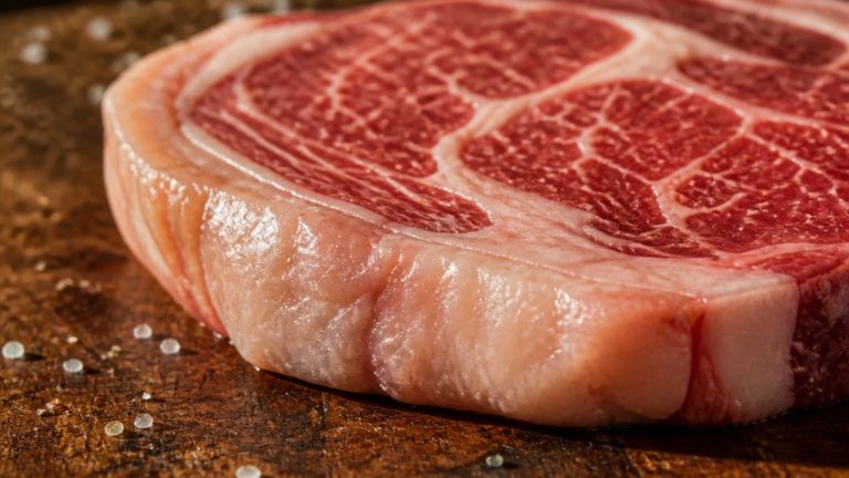 ribeye steak with lip