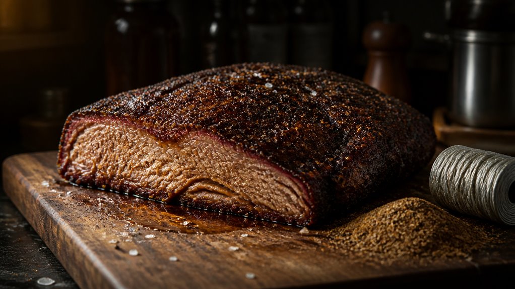 season brisket the night before