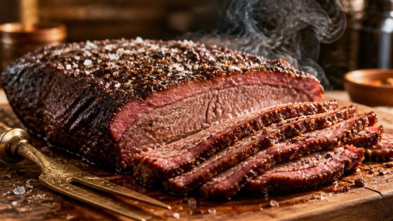 smoked corned beef brisket