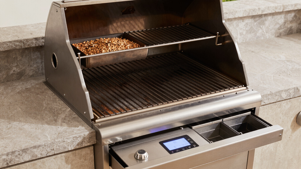 best built in pellet grill
