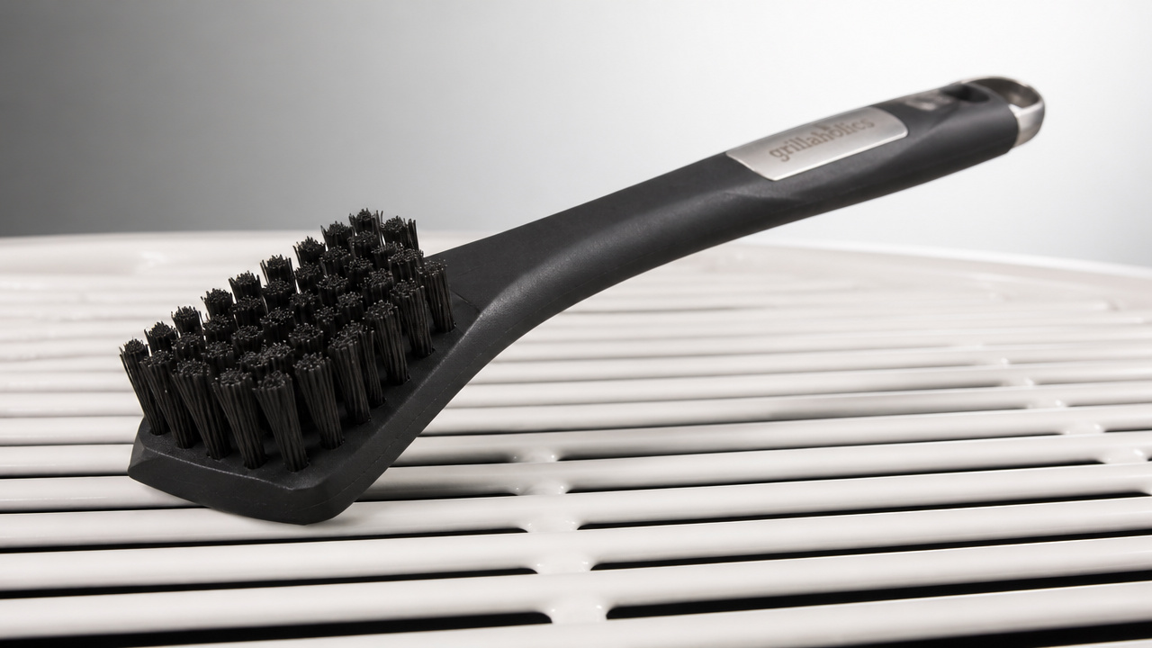 best brush for porcelain grill grates