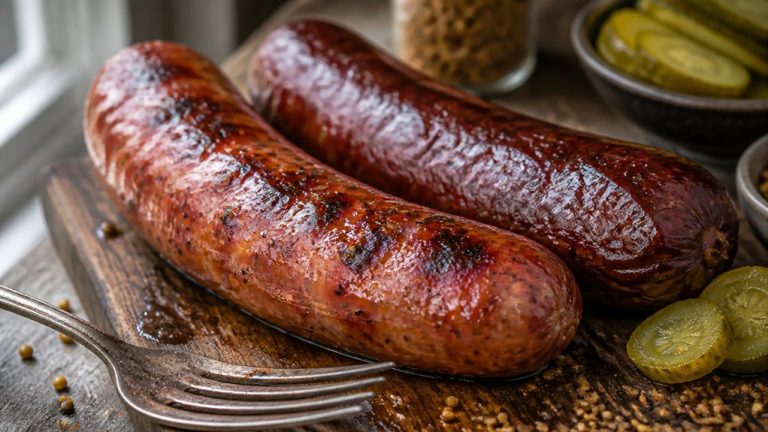 comparison of polish and smoked sausages
