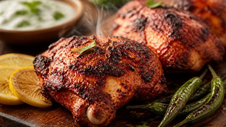 smoky spiced tandoori chicken